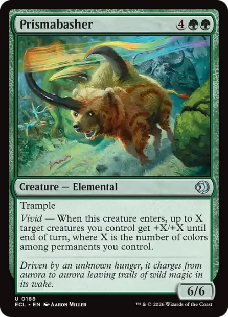 Prismabasher, Lorwyn Eclipsed — Magic: The Gathering card