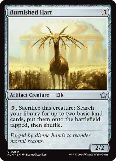 Burnished Hart, Foundations — Magic: The Gathering card