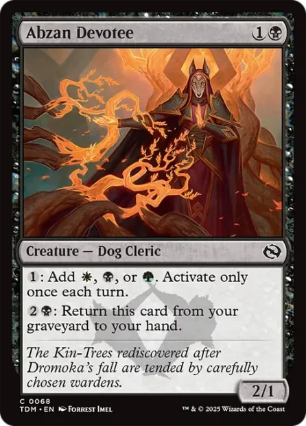 Abzan Devotee, Tarkir: Dragonstorm — Magic: The Gathering card