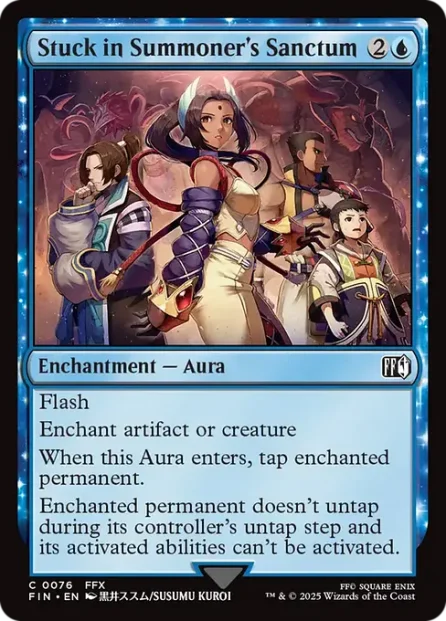 Stuck in Summoner's Sanctum, Final Fantasy — Magic: The Gathering card