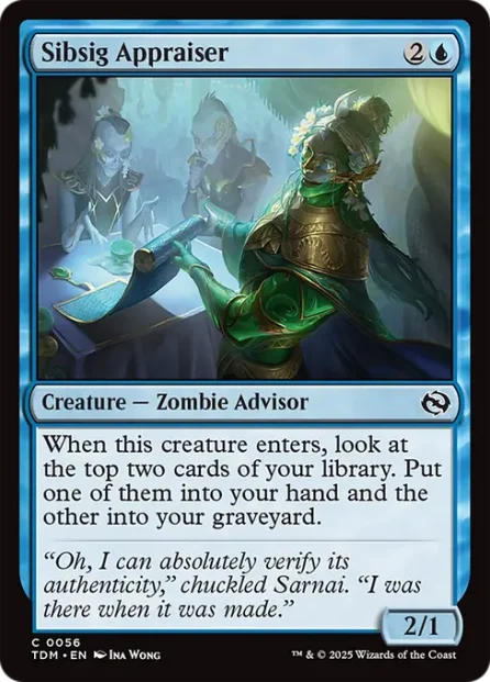 Sibsig Appraiser, Tarkir: Dragonstorm — Magic: The Gathering card