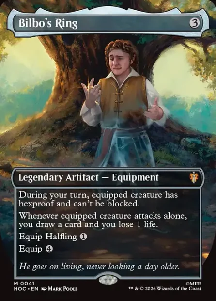 Bilbo's Ring, The Hobbit Eternal — Magic: The Gathering card