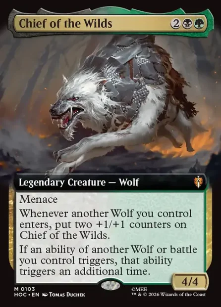 Chief of the Wilds, The Hobbit Eternal — Magic: The Gathering card