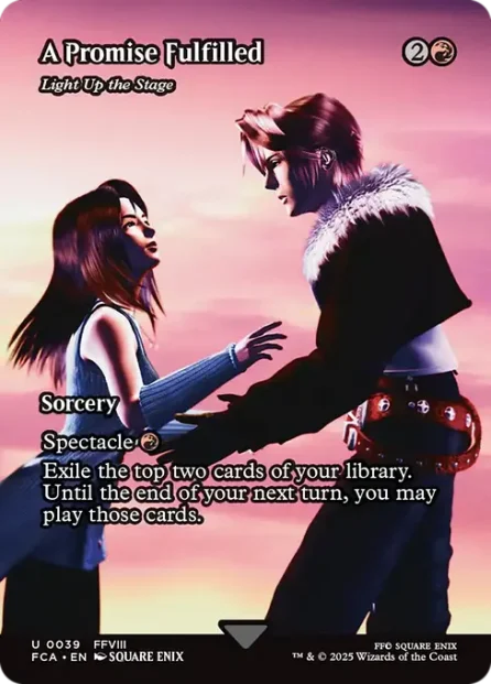 Light Up the Stage, Final Fantasy: Through the Ages — Magic: The Gathering card