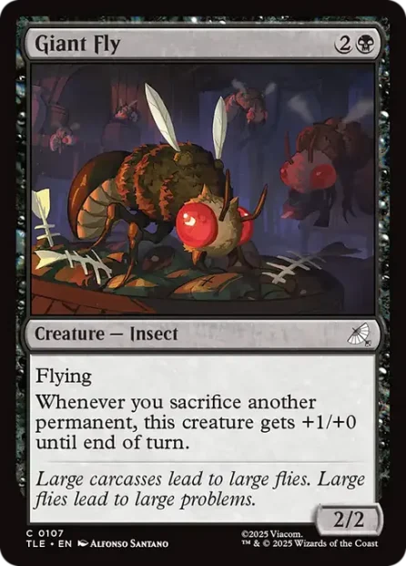 Giant Fly, Avatar: The Last Airbender Eternal — Magic: The Gathering card