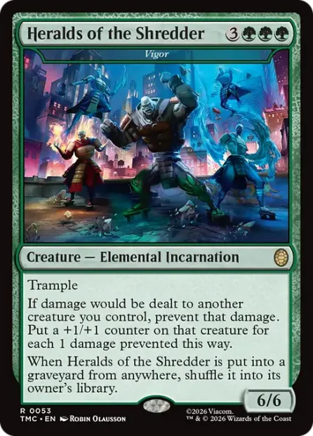 Vigor, Teenage Mutant Ninja Turtles Eternal — Magic: The Gathering card