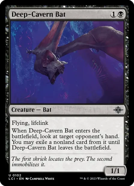 Deep-Cavern Bat, The Lost Caverns of Ixalan — Magic: The Gathering card