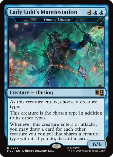 Titan of Littjara, Marvel Super Heroes Commander — Magic: The Gathering card