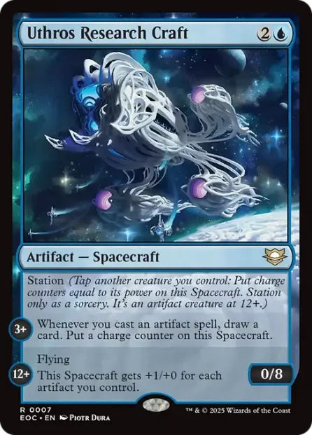 Uthros Research Craft, Edge of Eternities Commander — Magic: The Gathering card