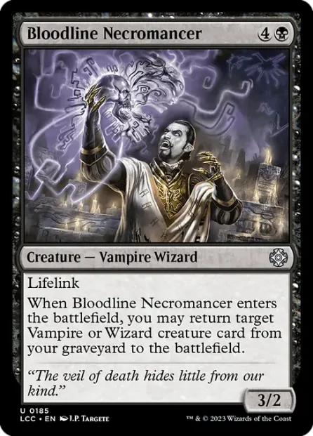 Bloodline Necromancer, The Lost Caverns of Ixalan Commander — Magic: The Gathering card