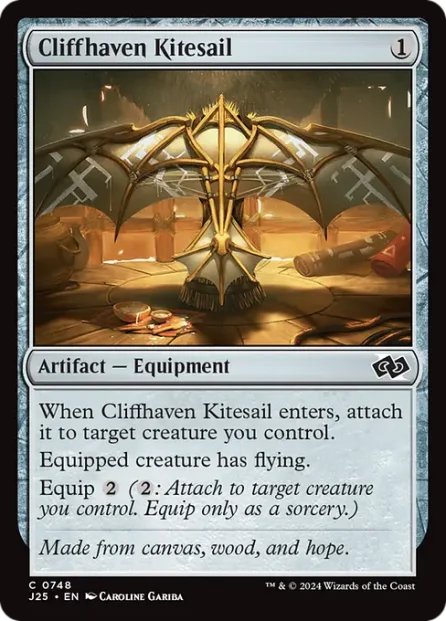Cliffhaven Kitesail, Foundations Jumpstart — Magic: The Gathering card