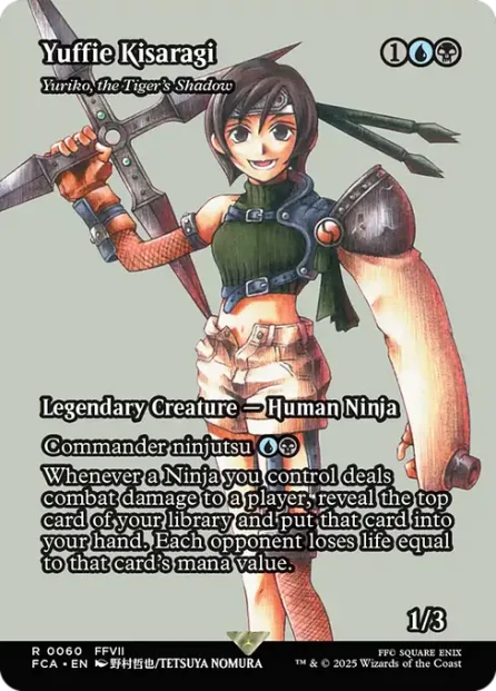 Yuriko, the Tiger's Shadow, Final Fantasy: Through the Ages — Magic: The Gathering card