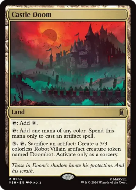 Castle Doom, Marvel Super Heroes — Magic: The Gathering card