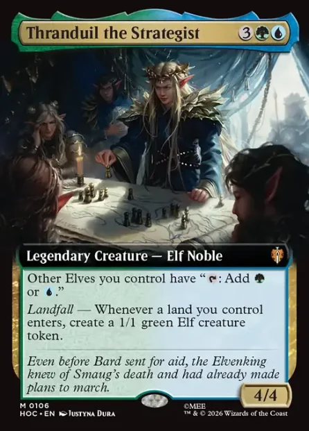 Thranduil the Strategist, The Hobbit Eternal — Magic: The Gathering card