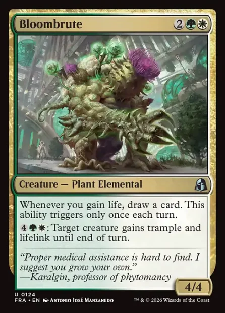 Bloombrute, Reality Fracture — Magic: The Gathering card