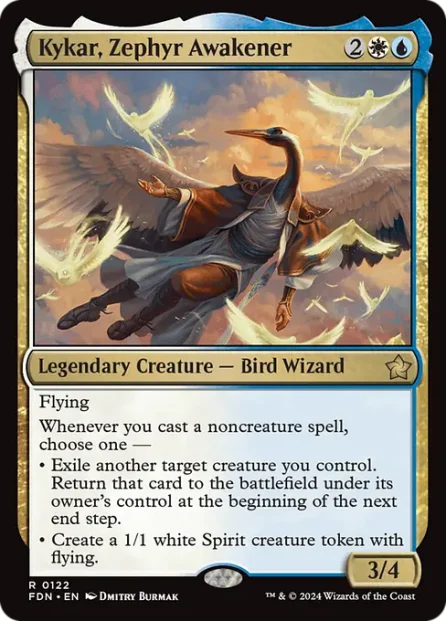 Kykar, Zephyr Awakener, Foundations — Magic: The Gathering card