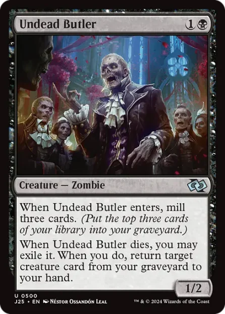 Undead Butler, Foundations Jumpstart — Magic: The Gathering card