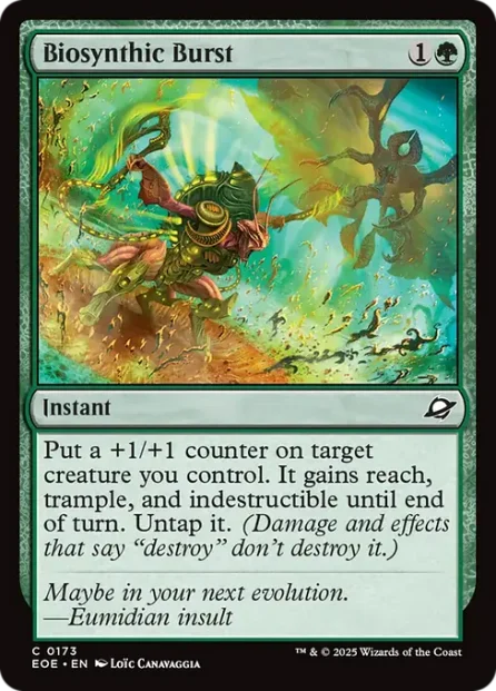 Biosynthic Burst, Edge of Eternities — Magic: The Gathering card