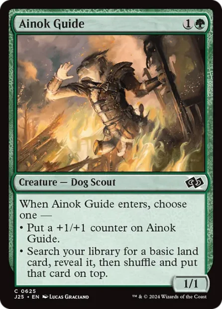 Ainok Guide, Foundations Jumpstart — Magic: The Gathering card