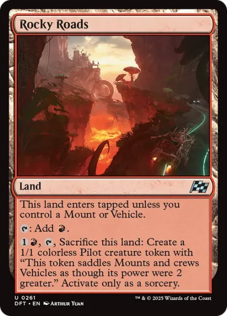 Rocky Roads, Aetherdrift — Magic: The Gathering card