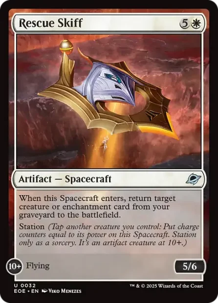 Rescue Skiff, Edge of Eternities — Magic: The Gathering card