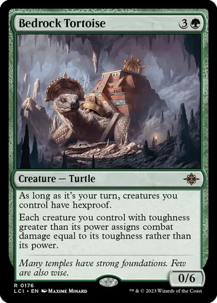 Bedrock Tortoise, The Lost Caverns of Ixalan — Magic: The Gathering card