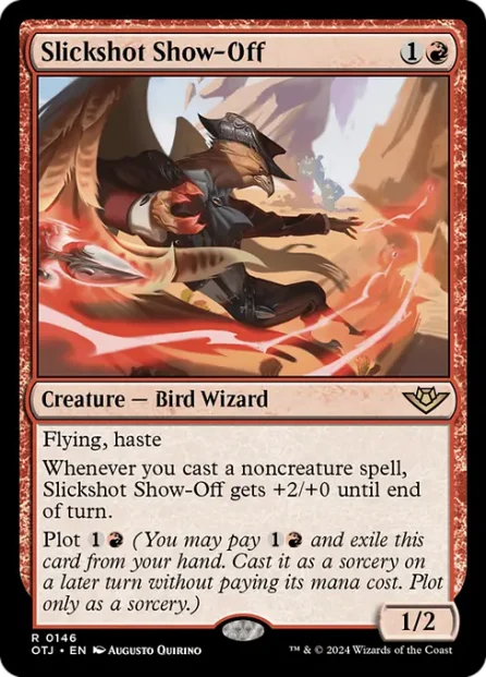 Slickshot Show-Off, Outlaws of Thunder Junction — Magic: The Gathering card