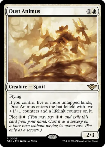 Dust Animus, Outlaws of Thunder Junction — Magic: The Gathering card