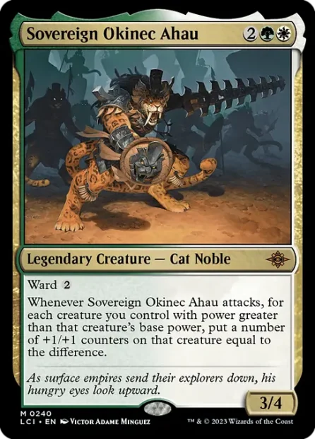Sovereign Okinec Ahau, The Lost Caverns of Ixalan — Magic: The Gathering card
