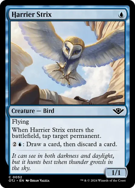 Harrier Strix, Outlaws of Thunder Junction — Magic: The Gathering card
