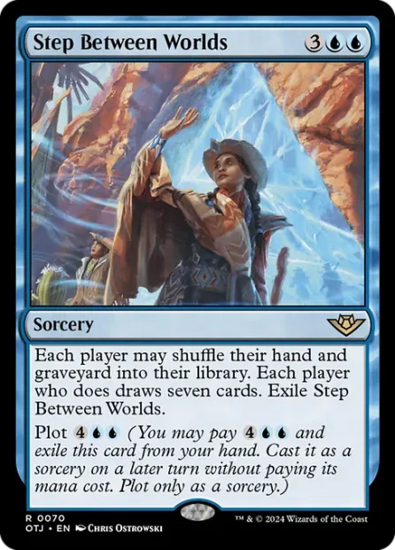 Step Between Worlds, Outlaws of Thunder Junction — Magic: The Gathering card