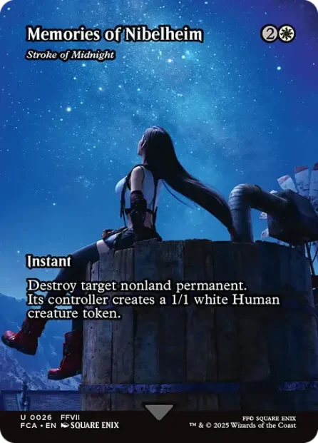 Stroke of Midnight, Final Fantasy: Through the Ages — Magic: The Gathering card