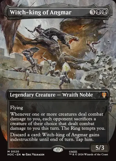 Witch-king of Angmar, The Hobbit Eternal — Magic: The Gathering card