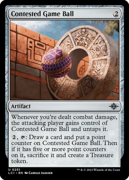 Contested Game Ball, The Lost Caverns of Ixalan — Magic: The Gathering card