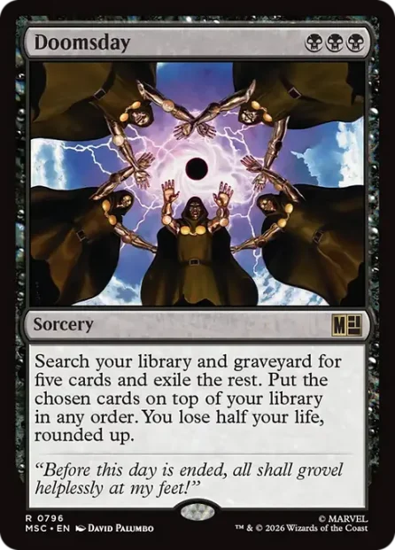 Doomsday, Marvel Super Heroes Commander — Magic: The Gathering card