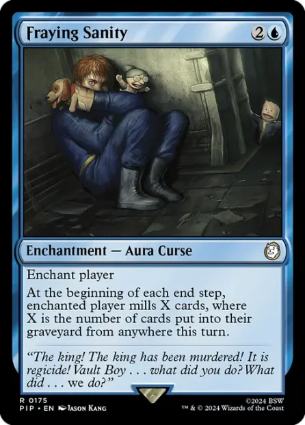 Fraying Sanity, Fallout — Magic: The Gathering card