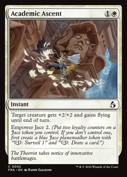 Academic Ascent, Reality Fracture — Magic: The Gathering card