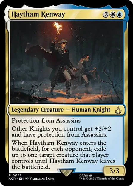 Haytham Kenway, Assassin's Creed — Magic: The Gathering card