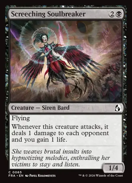 Screeching Soulbreaker, Reality Fracture — Magic: The Gathering card