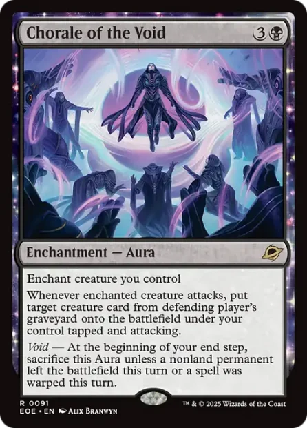 Chorale of the Void, Edge of Eternities — Magic: The Gathering card