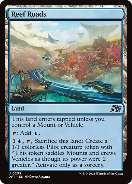 Reef Roads, Aetherdrift — Magic: The Gathering card