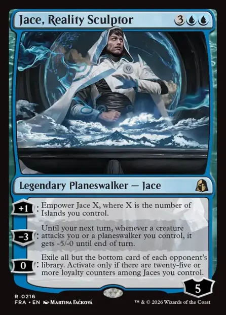 Jace, Reality Sculptor, Reality Fracture — Magic: The Gathering card
