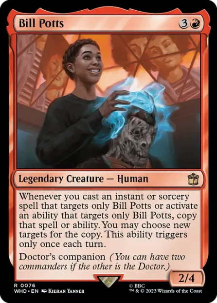 Bill Potts, Doctor Who — Magic: The Gathering card
