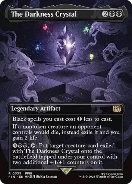 The Darkness Crystal, Final Fantasy — Magic: The Gathering card