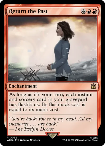 Return the Past, Doctor Who — Magic: The Gathering card