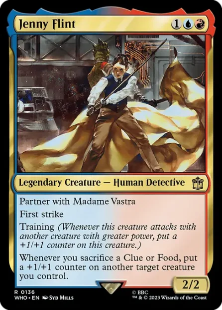 Jenny Flint, Doctor Who — Magic: The Gathering card