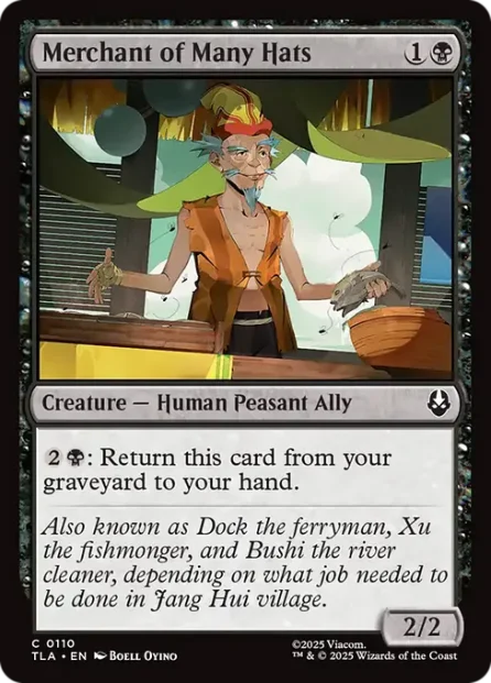 Merchant of Many Hats, Avatar: The Last Airbender — Magic: The Gathering card
