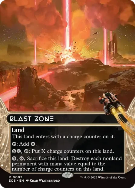 Blast Zone, Edge of Eternities: Stellar Sights — Magic: The Gathering card