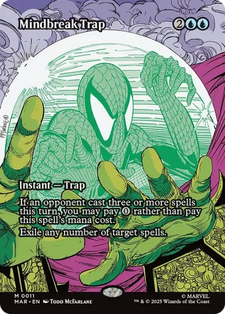 Mindbreak Trap, Marvel Universe — Magic: The Gathering card