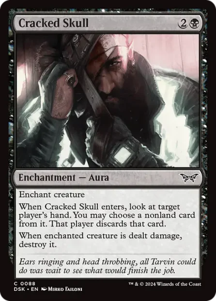 Cracked Skull, Duskmourn: House of Horror — Magic: The Gathering card
